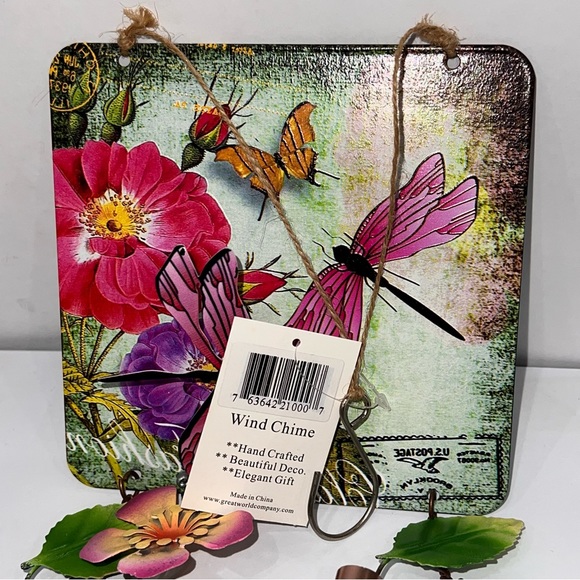 New Dragonfly and Butterfly Wind Chime - Picture 8 of 10